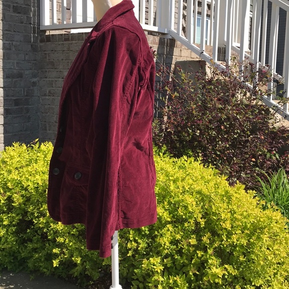 Sonoma Corduroy Jacket - Burgundy - Picture 3 of 8
